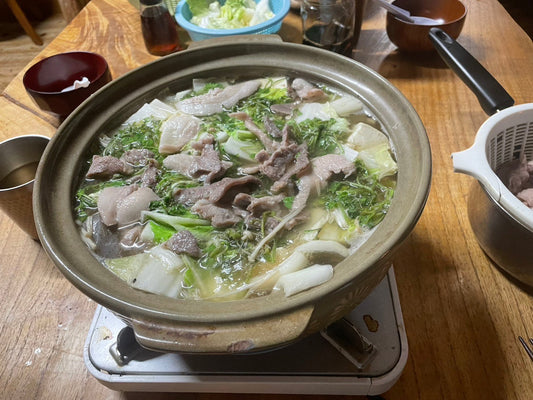 「屋久島の恵みを味わう、クレソン鍋」