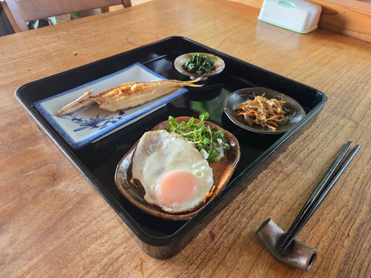 屋久然ライフのとある日の朝食
